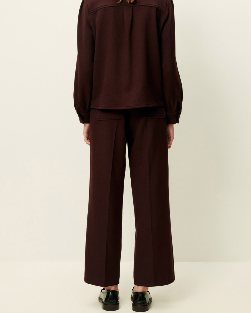 PANTALON ALBERWOOL BROWNWHISKY ~ SESSUN