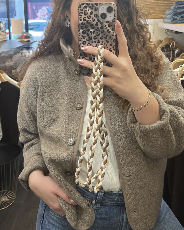 VESTE MAILLE ZLAVINA LOUP ~ DES PETITS HAUTS