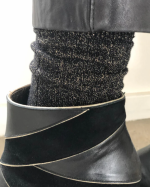 CHAUSSETTE COLETTE NOIR ~ SUNY