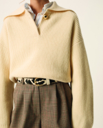 PULL DOMINO CREME ~ DES PETITS HAUTS