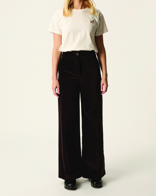 PANTALON EPHYRE COFFEE ~ DES PETITS HAUTS