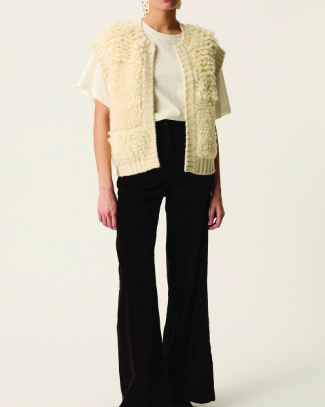 GILET BONGO CREME ~ DES PETITS HAUTS