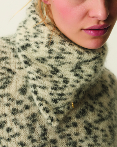 ECHARPE BOMETTE DALMATIEN ~ DES PETITS HAUTS