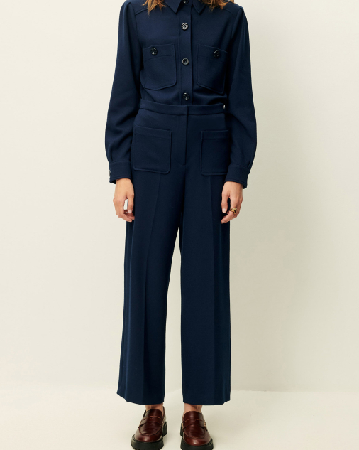 PANTALON ALBERWOOL QUEEN BLUE ~ SESSUN