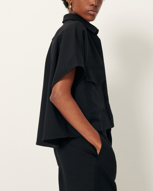 CHEMISE BIANCA BLACK ~ SESSUN