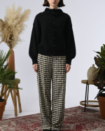 GILET CORAL NOIR ~ ORFEO