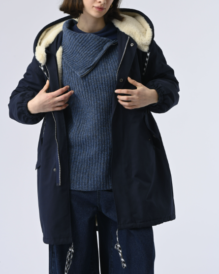 PARKA BILLY NAVY ~ ORFEO