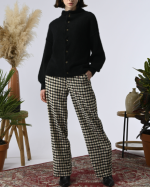 GILET CORAL NOIR ~ ORFEO