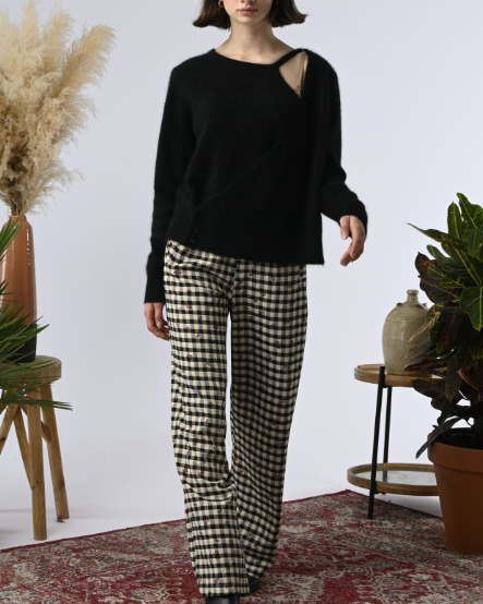 PULL MATHURIN NOIR ~ ORFEO