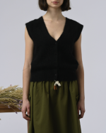 GILET ANSELME NOIR ~ ORFEO