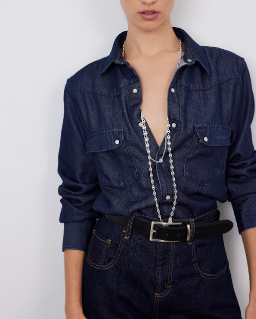 CHEMISE MARTA DENIM ~ BAD HABITS