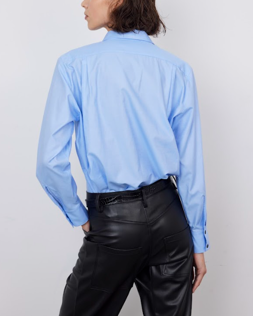 CHEMISE VERONA BLEU ~ BAD HABITS