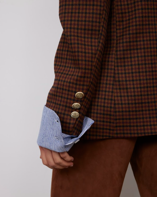 BLAZER SOFIA MARRON ~ BAD HABITS