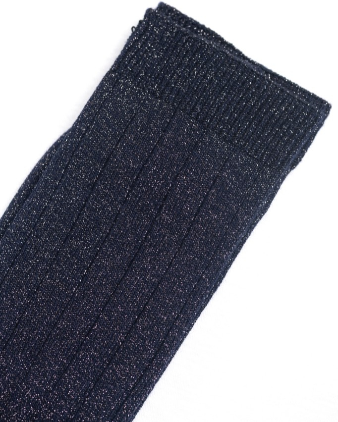 CHAUSSETTE COLETTE BLEU MARINE ~ SUNY