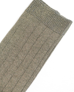 CHAUSSETTE COLETTE GRIS KAKI ~ SUNY