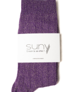 CHAUSSETTE COLETTE VIOLET ROYAL ~ SUNY