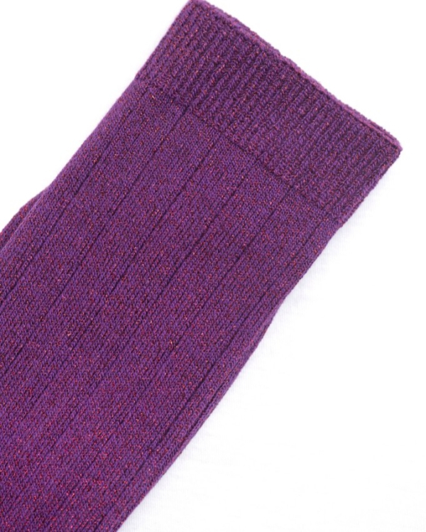 CHAUSSETTE COLETTE ROSE FUSHIA ~ SUNY