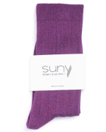 CHAUSSETTE COLETTE ROSE FUSHIA ~ SUNY