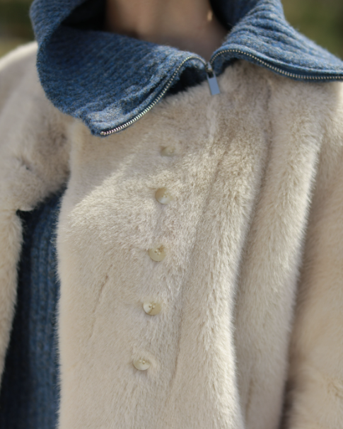 VESTE SISSI  BEIGE ~ ORFEO