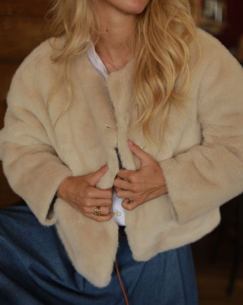 VESTE SISSI  BEIGE ~ ORFEO