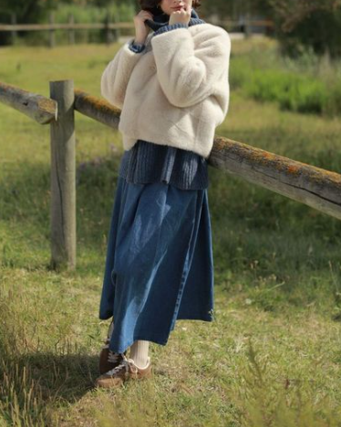 VESTE SISSI  BEIGE ~ ORFEO