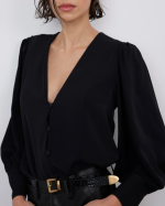 CHEMISE WINNIE NOIR ~ BAD HABITS