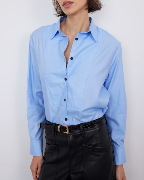 CHEMISE VERONA BLEU ~ BAD HABITS