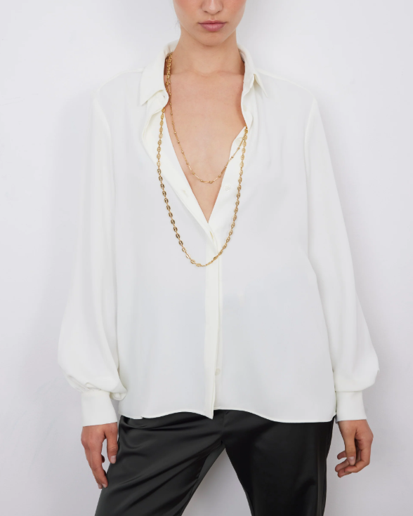 CHEMISE WILDA BLANCHE ~ BAD HABITS