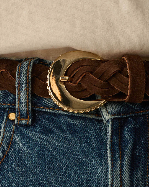 CEINTURE NEFLE CHOCOLAT ~ DES PETITS HAUTS