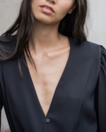 CHEMISE WINNIE NOIR ~ BAD HABITS