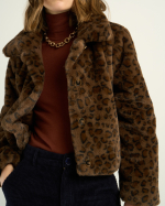 MANTEAU OPRAH LEOPARD ~ PETITE MENDIGOTE