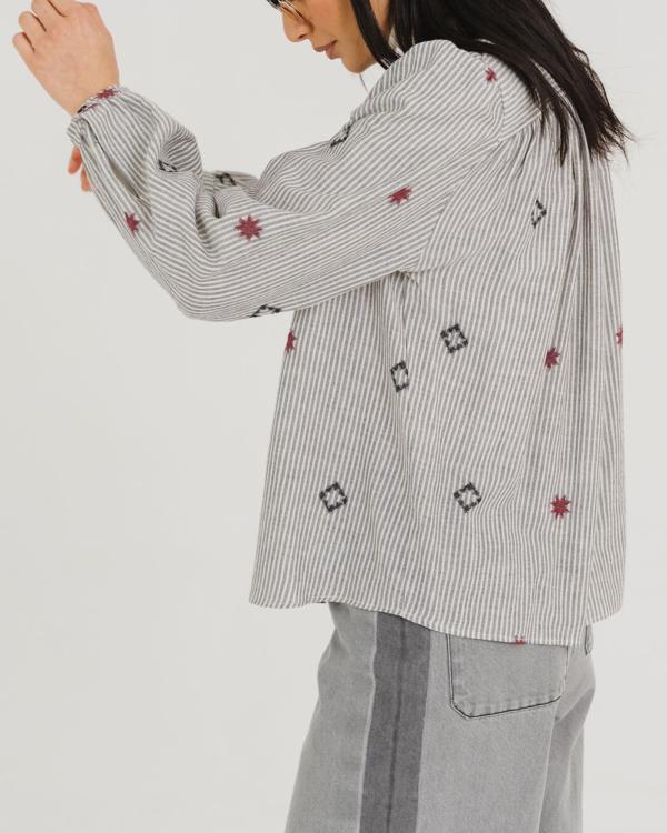 BLOUSE BALI NAVY ~ TINSELS