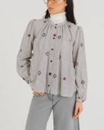 BLOUSE BALI NAVY ~ TINSELS