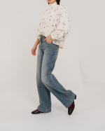 BLOUSE CANDIDE GREIGE ~ TINSELS