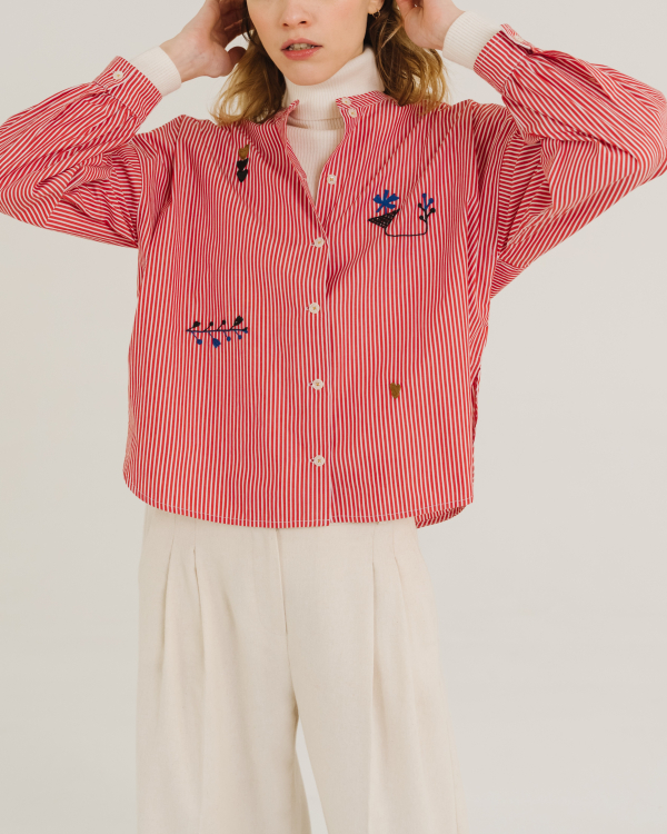 BLOUSE DOHA CHERRY ~ TINSELS