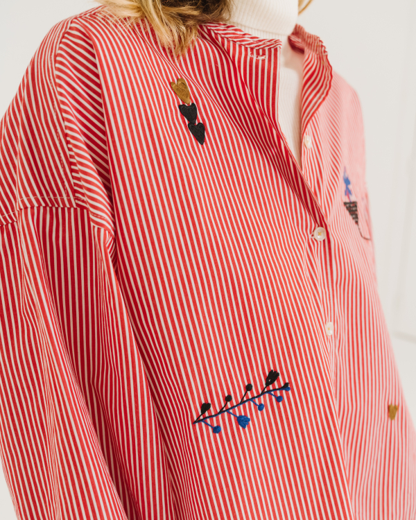 BLOUSE DOHA CHERRY ~ TINSELS