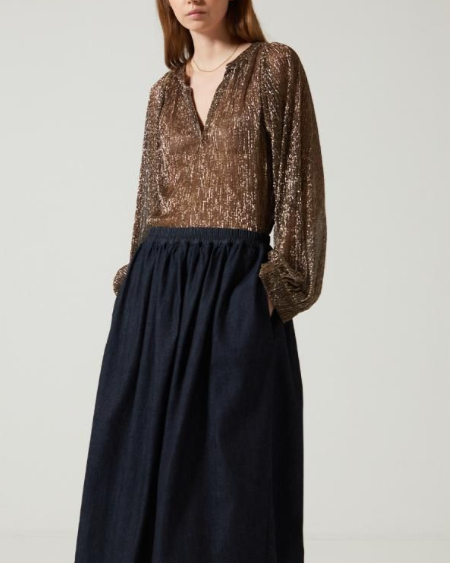 BLOUSE NIKITA LUREX ~ CHARLIE JOE