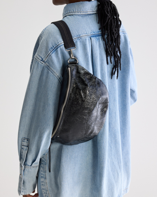 SAC SOUPLY OFF BLACK ~ BELLEROSE
