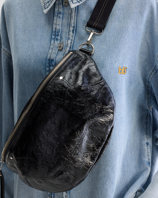 SAC SOUPLY OFF BLACK ~ BELLEROSE