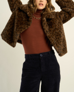 MANTEAU OPRAH LEOPARD ~ PETITE MENDIGOTE