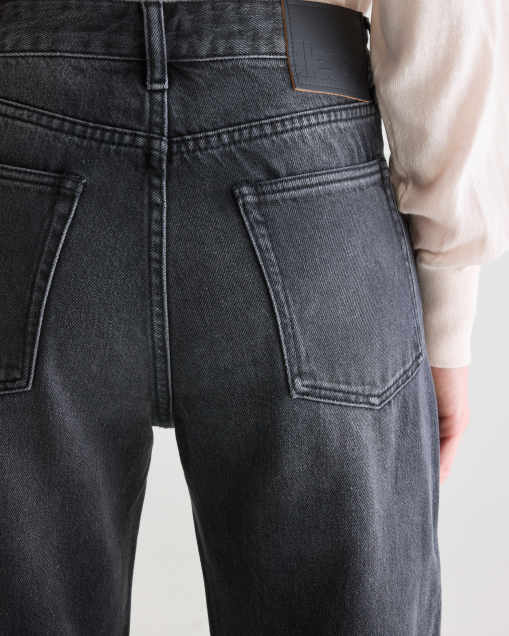 JEAN PONY BLACK VINTAGE ~ BELLEROSE