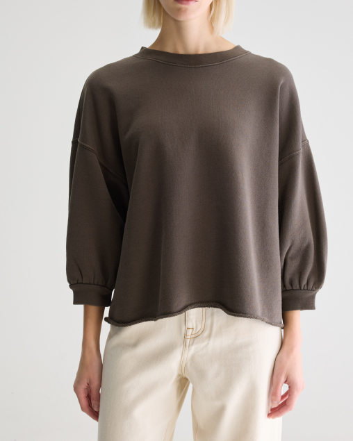 SWEAT VICSKE DARK ROAST ~ BELLEROSE