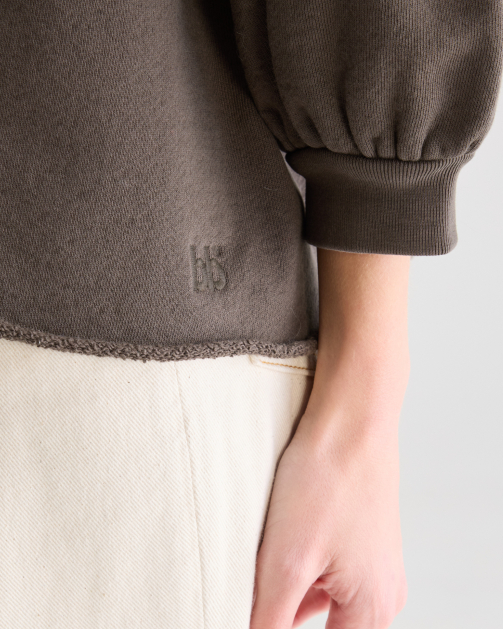 SWEAT VICSKE DARK ROAST ~ BELLEROSE