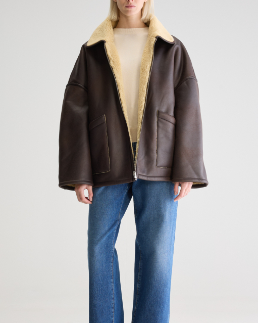 VESTE HESTEL DARK ROAST ~ BELLEROSE