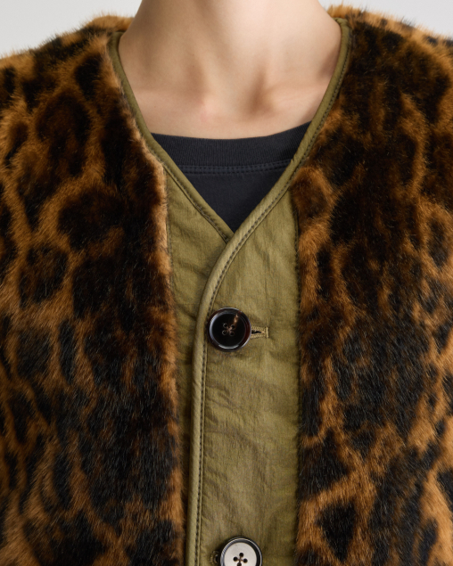 GILET ELOISE ARMY ~ BELLEROSE