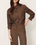 BLOUSE THEOWOOL WARM STONE ~ SESSUN