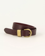 CEINTURE MILOA BURGUNDY ~ SESSUN