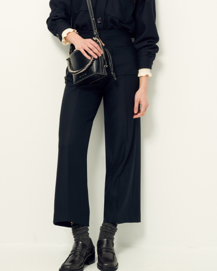 PANTALON ALBERWOOL BLACK ~ SESSUN