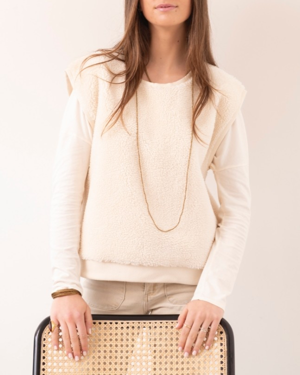 PULL FELICITE ECRU ~SUNY