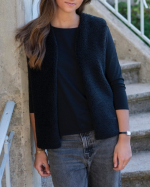 GILET SHERPA DAKOTA NOIR ~ SUNY